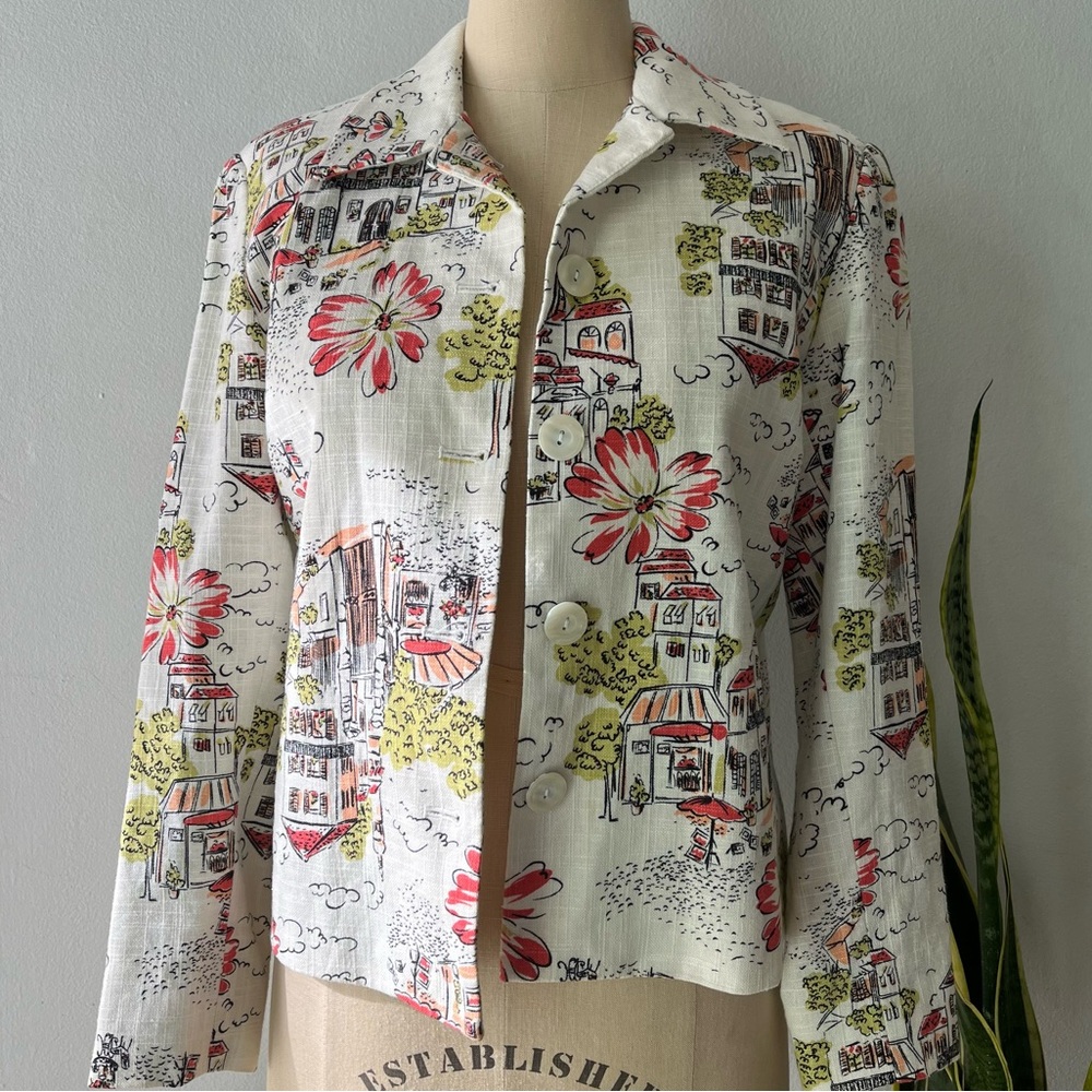 Coldwater Creek•Tropical Blazer•Sz SP